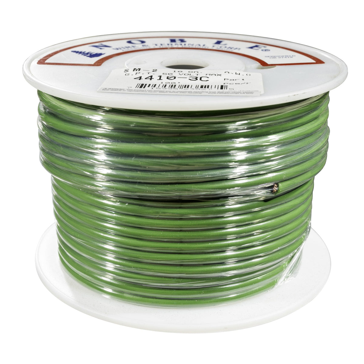 Noble™ 10 Gauge Primary Automotive Wire - GPT Stranded Copper, 10 AWG Auto Electrical Cable – Made in USA