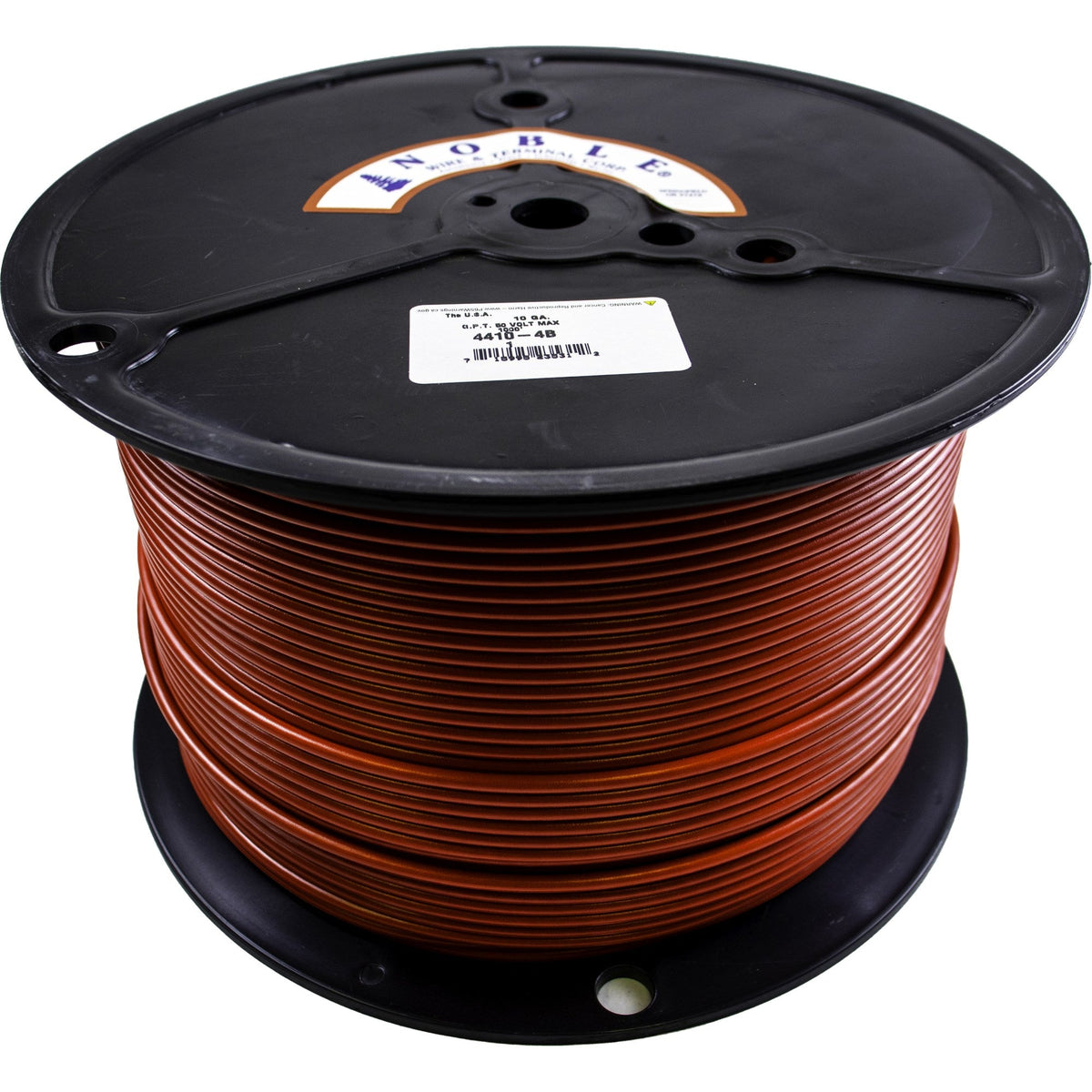 Noble™ 10 Gauge Primary Automotive Wire - GPT Stranded Copper, 10 AWG Auto Electrical Cable – Made in USA