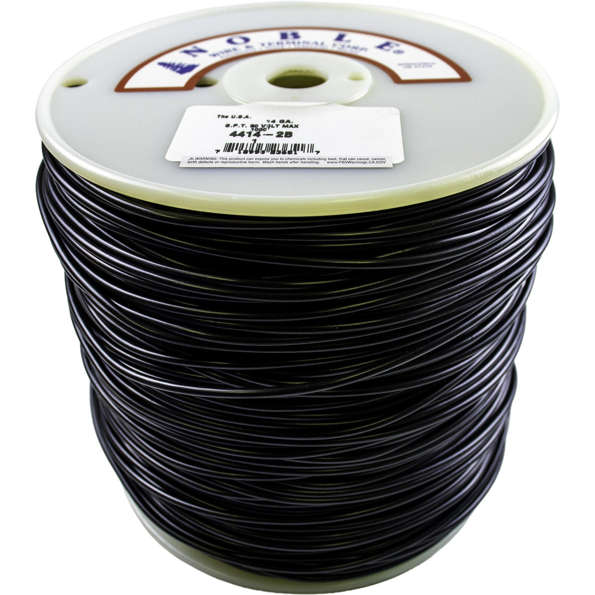 Noble™ 14 Gauge Primary Automotive Wire - GPT Stranded Copper, 14 AWG Auto Electrical Cable – Made in USA