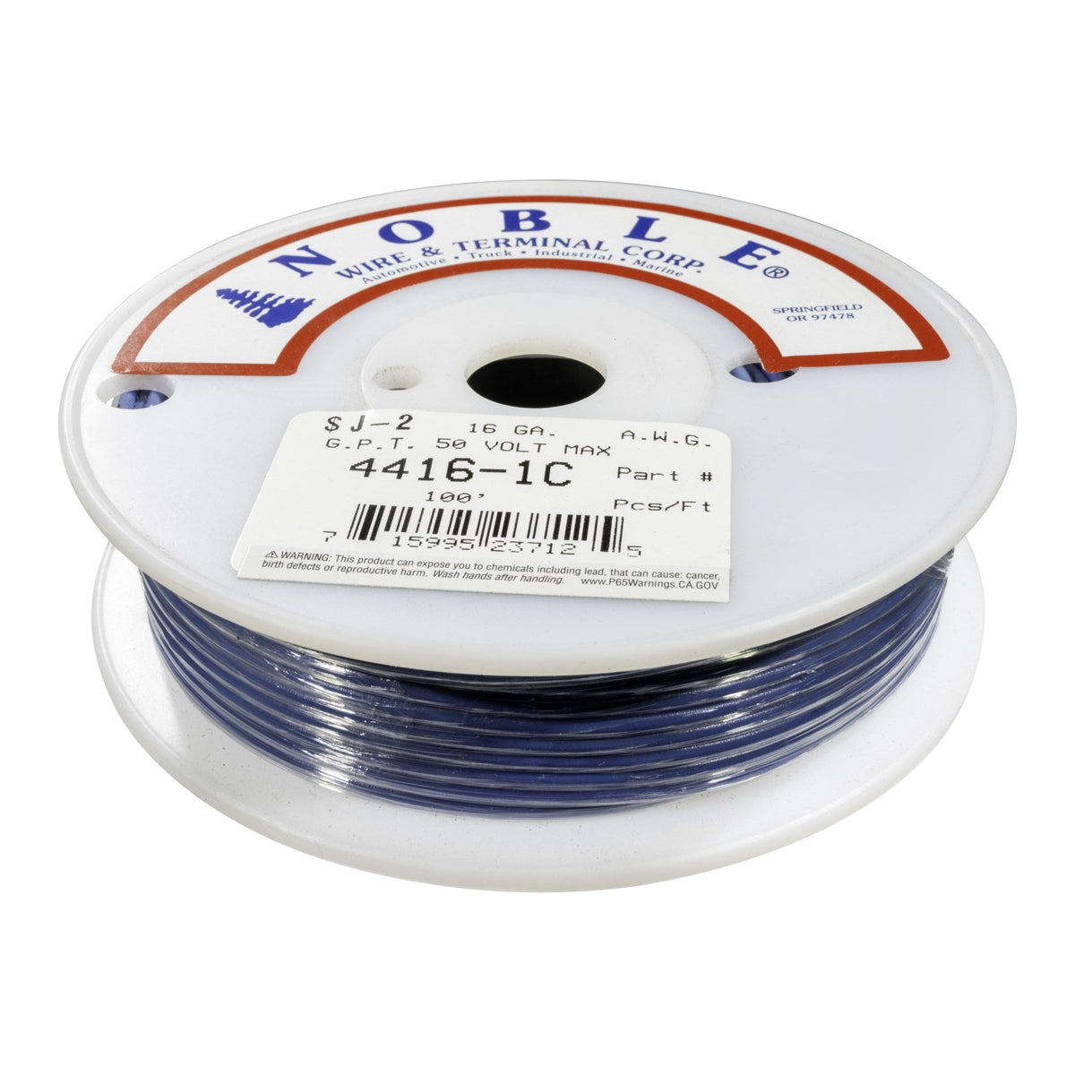Noble™ 16 Gauge Primary Automotive Wire - GPT Stranded Copper, 16 AWG Auto Electrical Cable – Made in USA