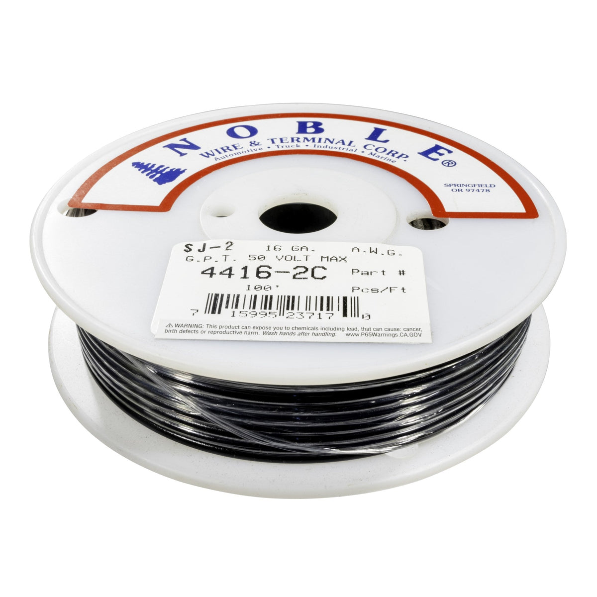 Noble™ 16 Gauge Primary Automotive Wire - GPT Stranded Copper, 16 AWG Auto Electrical Cable – Made in USA