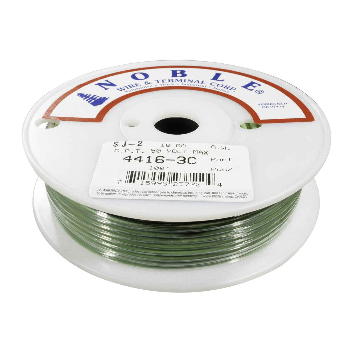 Noble™ 16 Gauge Primary Automotive Wire - GPT Stranded Copper, 16 AWG Auto Electrical Cable – Made in USA