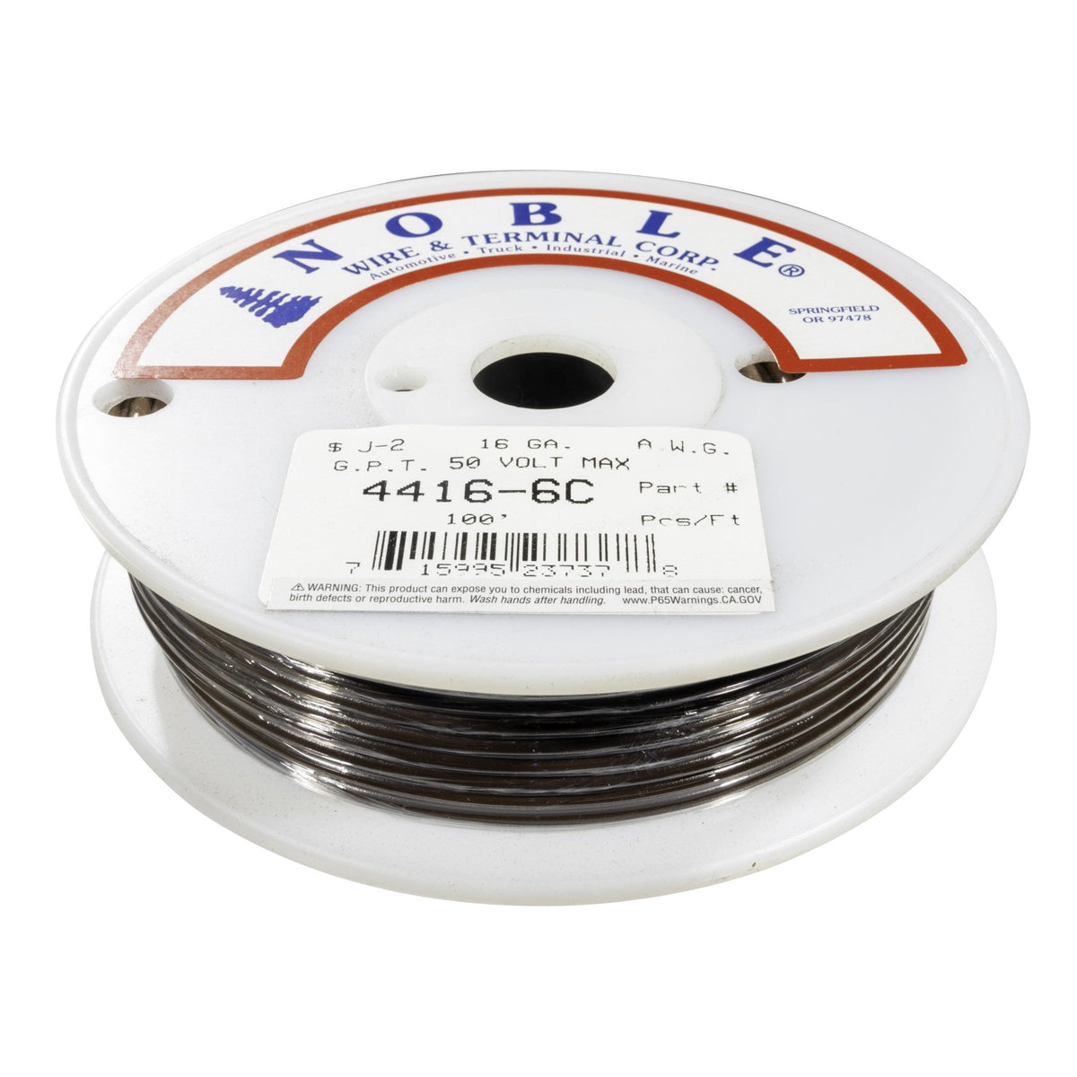 Noble™ 16 Gauge Primary Automotive Wire - GPT Stranded Copper, 16 AWG Auto Electrical Cable – Made in USA