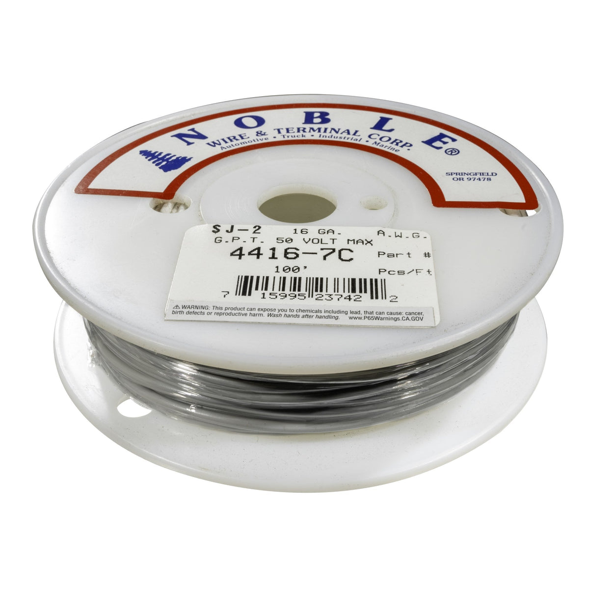 Noble™ 16 Gauge Primary Automotive Wire - GPT Stranded Copper, 16 AWG Auto Electrical Cable – Made in USA