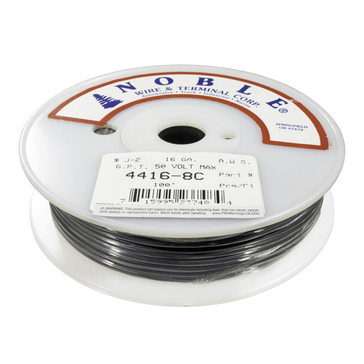 Noble™ 16 Gauge Primary Automotive Wire - GPT Stranded Copper, 16 AWG Auto Electrical Cable – Made in USA