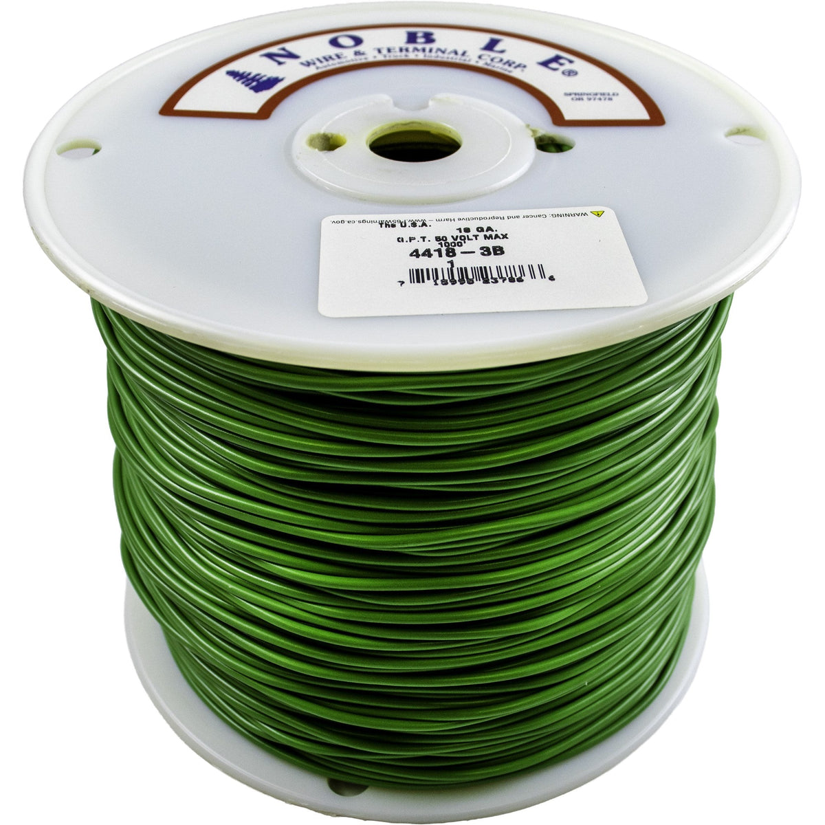 Noble™ 18 Gauge Primary Automotive Wire - GPT Stranded Copper, 18 AWG Auto Electrical Cable – Made in USA