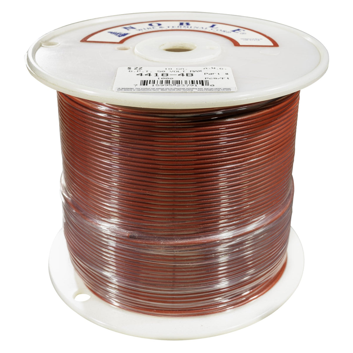 Noble™ 18 Gauge Primary Automotive Wire - GPT Stranded Copper, 18 AWG Auto Electrical Cable – Made in USA