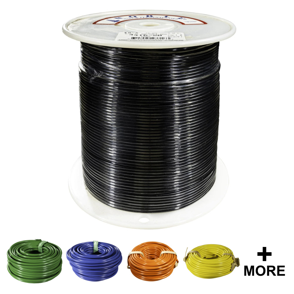 Noble™ 16 Gauge Primary Automotive Wire - GPT Stranded Copper, 16 AWG Auto Electrical Cable – Made in USA