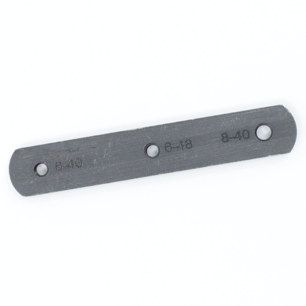 FastenerLine Pocket-Sized Thread Checker Machine Screw Sizing Gauge