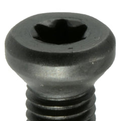 close up of weaver oval head torx machine screw