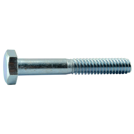 1/4"-20 x 1-3/4" Zinc Plated Grade 2 / A307 Steel Coarse Thread Hex Bolts