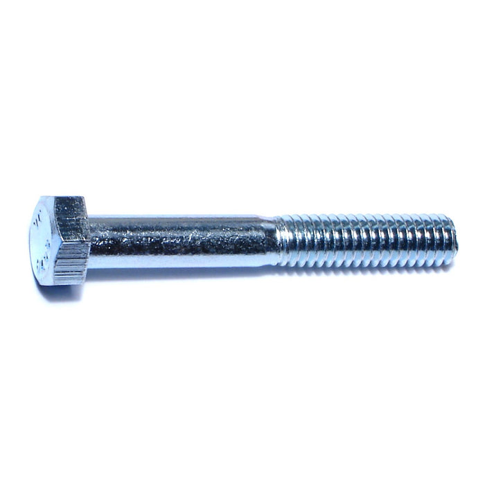 5/16"-18 x 2-1/4" Zinc Plated Grade 2 / A307 Steel Coarse Thread Hex Bolts
