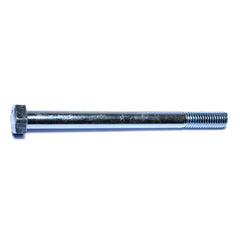 1/2"-13 x 6" Zinc Plated Grade 2 / A307 Steel Coarse Thread Hex Bolts