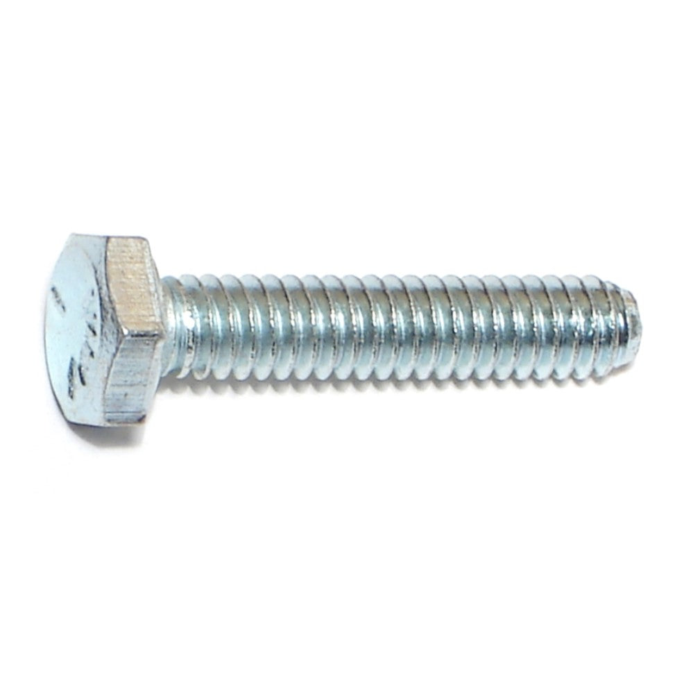 1/4"-20 x 1-1/4" Zinc Plated Grade Steel Coarse Thread Hex Cap Screw —  Fastener Line