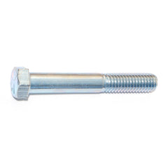 7/16"-14 x 3" Zinc Plated Grade 5 Steel Coarse Thread Hex Cap Screws