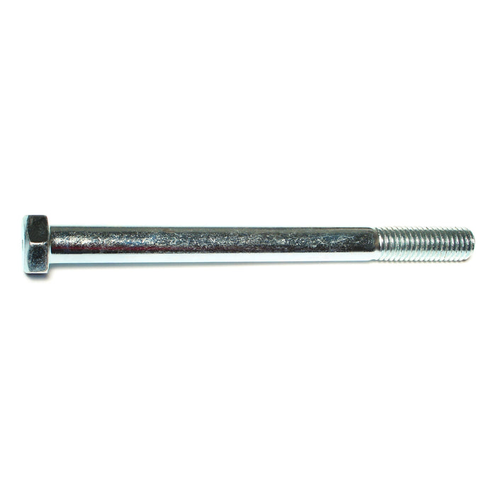 1/2"-13 x 6" Zinc Plated Grade 5 Steel Coarse Thread Hex Cap Screws