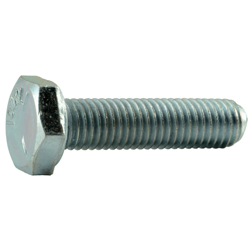 1/4"-28 x 1" Zinc Plated Grade 5 Steel Fine Thread Hex Cap Screws