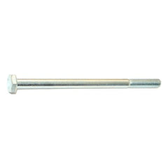 1/4"-28 x 4" Zinc Plated Grade 5 Steel Fine Thread Hex Cap Screws