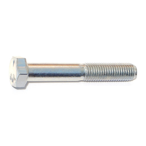 5/16"-24 x 2" Zinc Plated Grade 5 Steel Fine Thread Hex Cap Screws