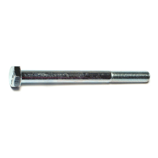 5/16"-24 x 3-1/2" Zinc Plated Grade 5 Steel Fine Thread Hex Cap Screws