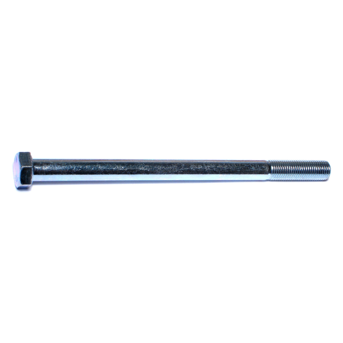3/8"-24 x 5-1/2" Zinc Plated Grade 5 Steel Fine Thread Hex Cap Screws