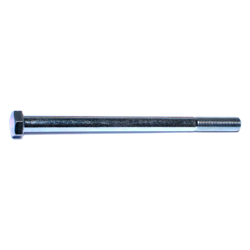 3/8"-24 x 5-1/2" Zinc Plated Grade 5 Steel Fine Thread Hex Cap Screws
