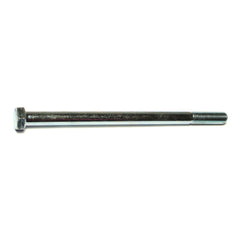 3/8"-24 x 6" Zinc Plated Grade 5 Steel Fine Thread Hex Cap Screws