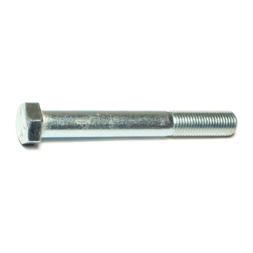 7/16"-20 x 3-1/2" Zinc Plated Grade 5 Steel Fine Thread Hex Cap Screws