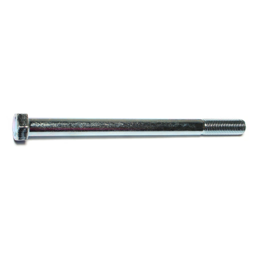 7/16"-20 x 6" Zinc Plated Grade 5 Steel Fine Thread Hex Cap Screws