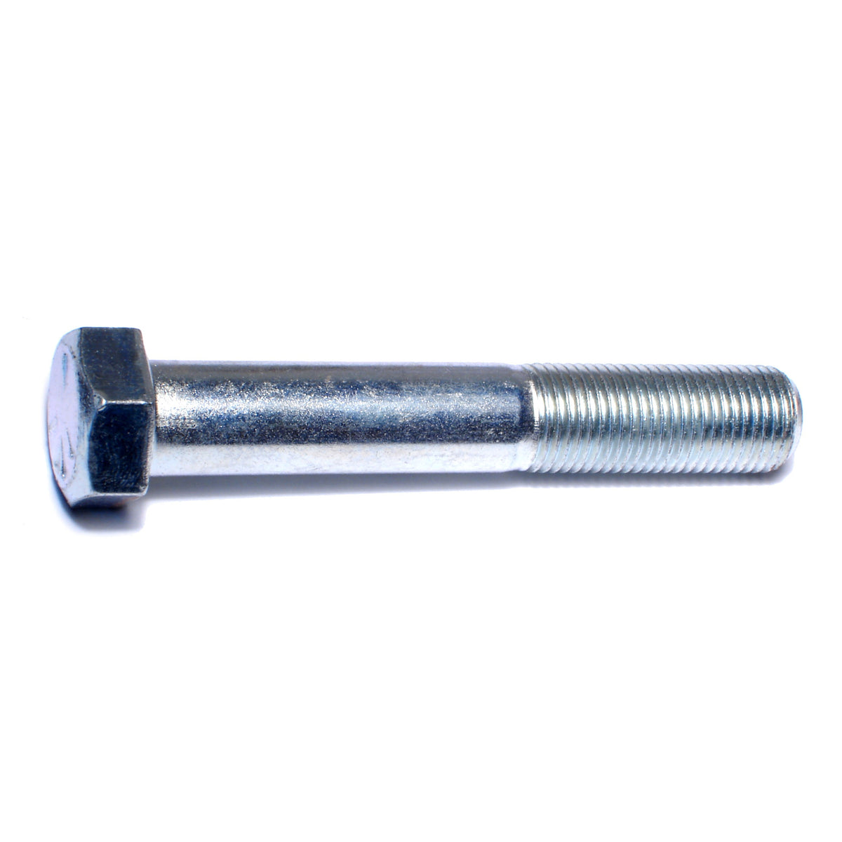 Grade 5 Coarse Hex Cap Screws - 5/16-18 X 3-1/2 Inch, Zinc Plated Steel (50 Pack)