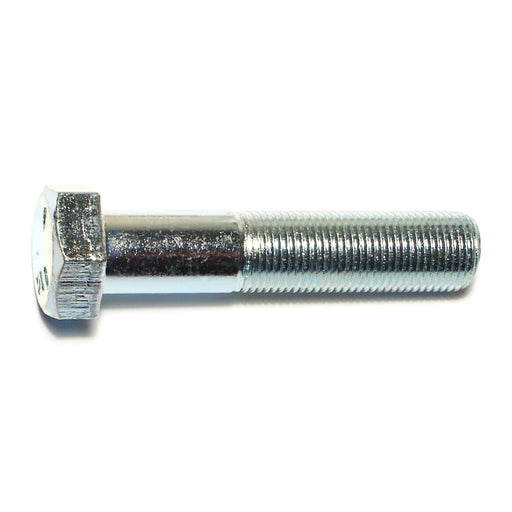 5/8"-18 x 3" Zinc Plated Grade 5 Steel Fine Thread Hex Cap Screws