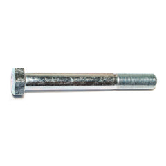 3/4"-16 x 6" Zinc Plated Grade 5 Steel Fine Thread Hex Cap Screws