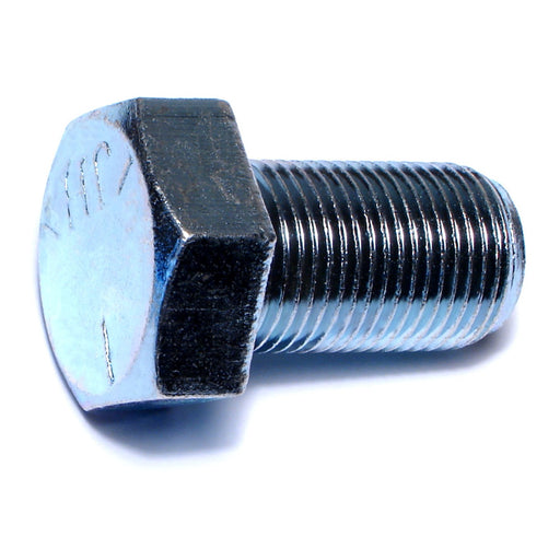 7/8"-14 x 1-1/2" Zinc Plated Grade 5 Steel Fine Thread Hex Cap Screws