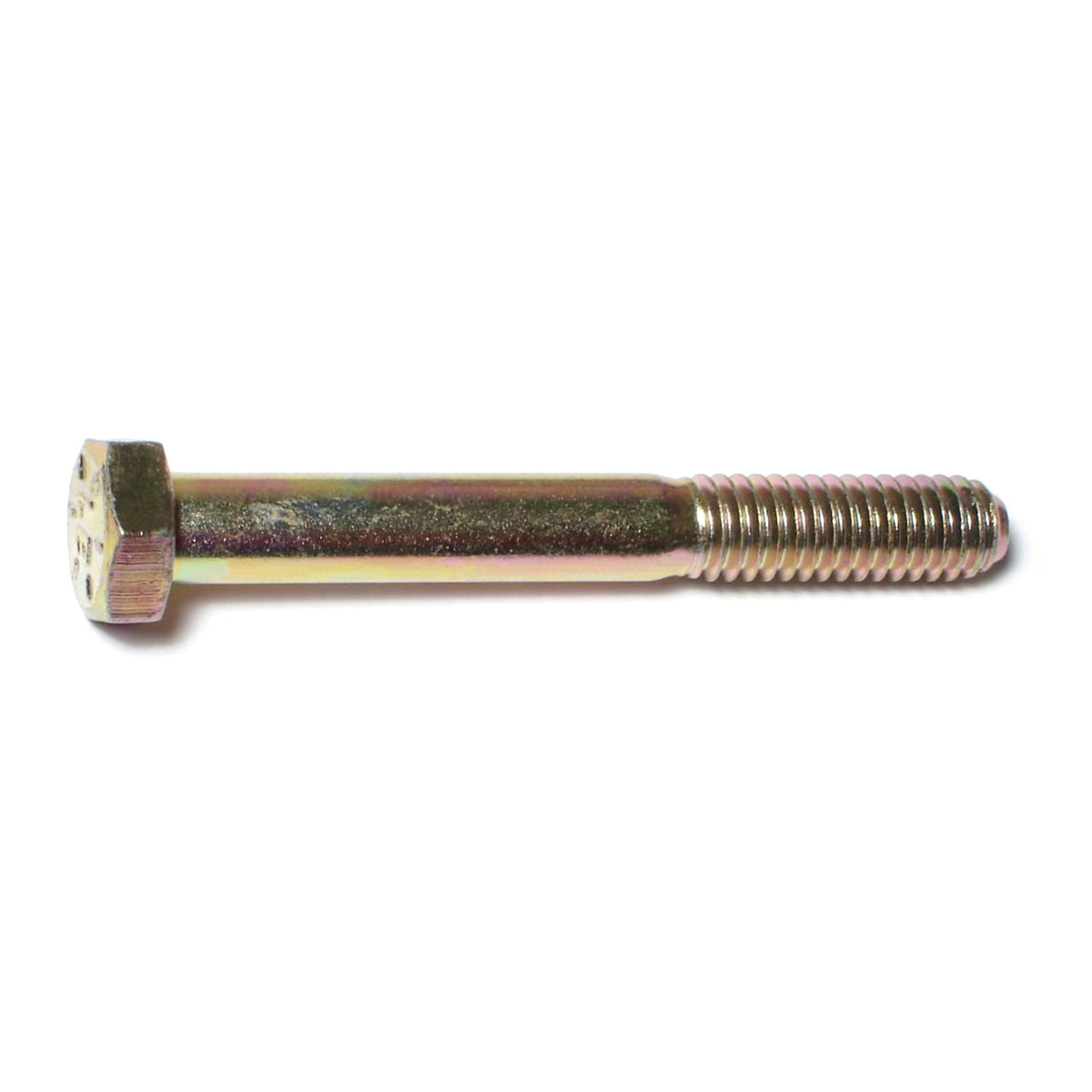 5/16"-18 x 2-1/2" Zinc Plated Grade 8 Steel Coarse Thread Hex Cap Screws