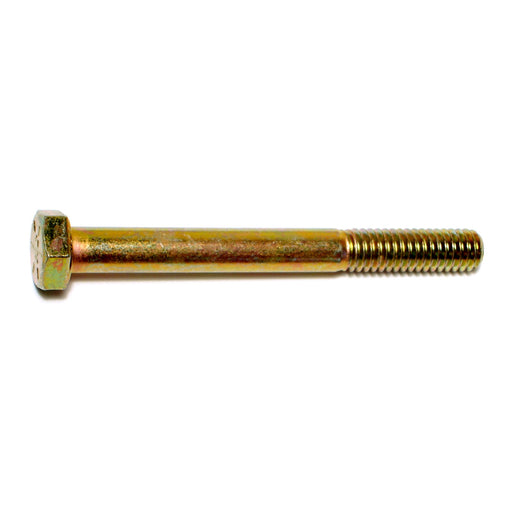 5/16"-18 x 3" Zinc Plated Grade 8 Steel Coarse Thread Hex Cap Screws