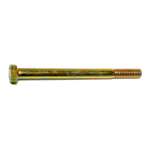 5/16"-18 x 4" Zinc Plated Grade 8 Steel Coarse Thread Hex Cap Screws