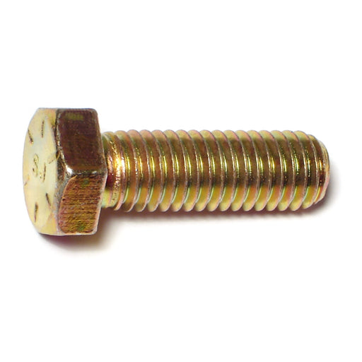 1/2"-13 x 1-1/2" Zinc Plated Grade 8 Steel Coarse Thread Hex Cap Screws