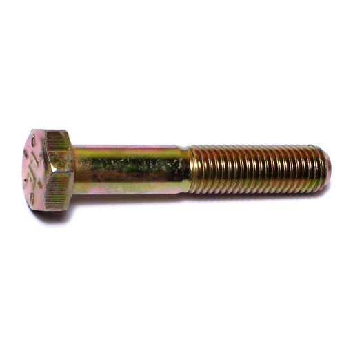 5/16"-24 x 1-3/4" Zinc Plated Grade 8 Steel Fine Thread Hex Cap Screws