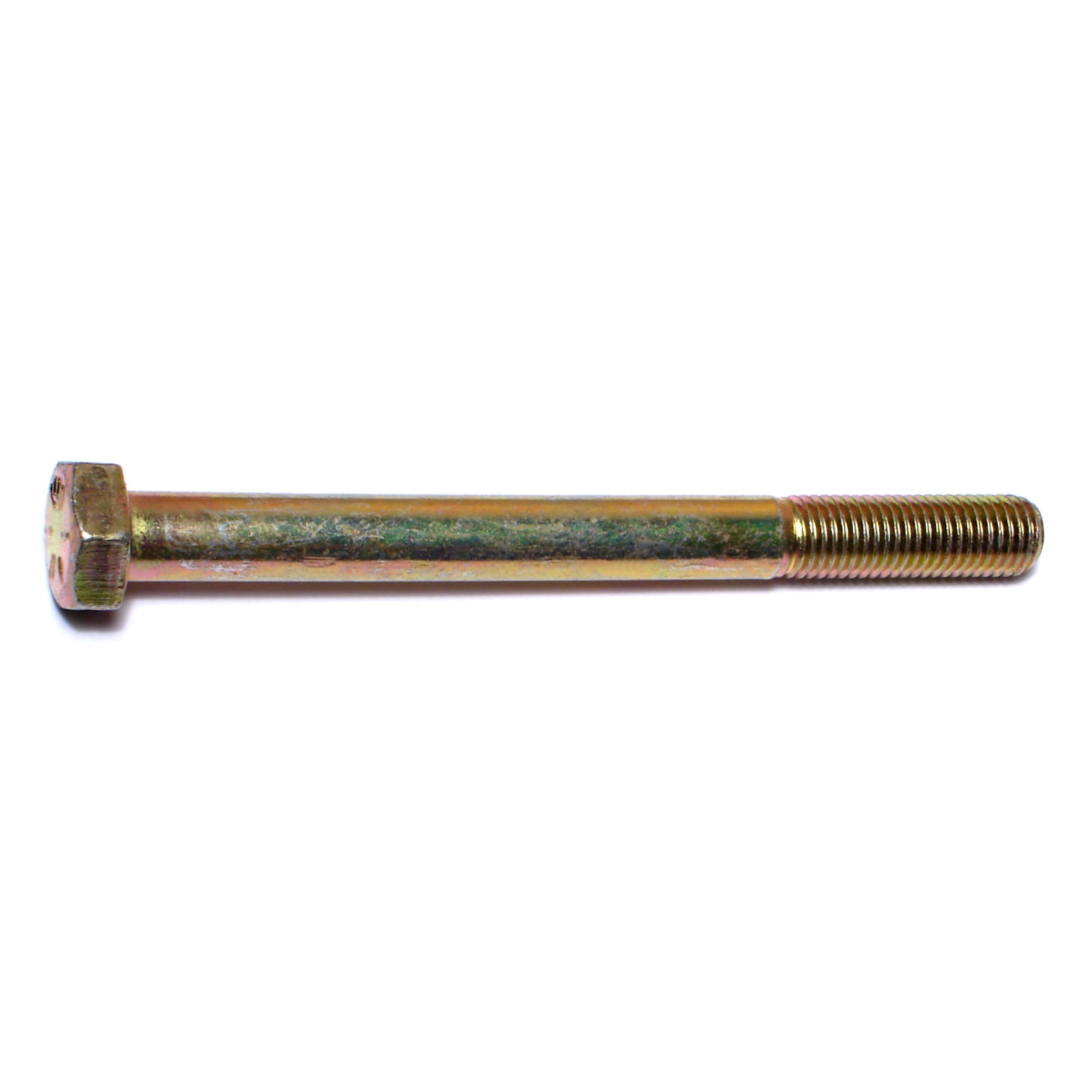 5/16"-24 x 3-1/2" Zinc Plated Grade 8 Steel Fine Thread Hex Cap Screws