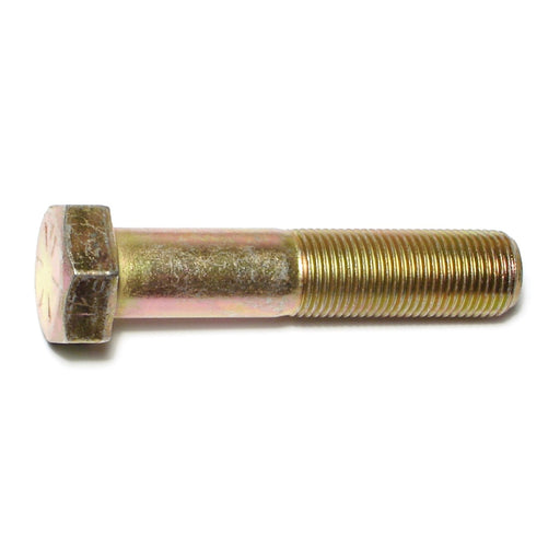 5/8"-18 x 3" Zinc Plated Grade 8 Steel Fine Thread Hex Cap Screws