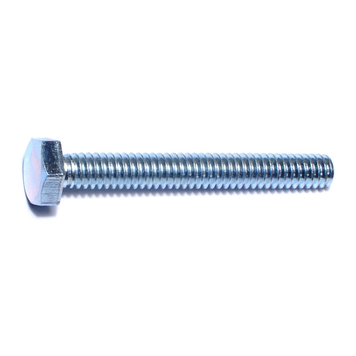 1/4"-20 x 2" Zinc Plated Steel Coarse Full Thread Hex Head Tap Bolts