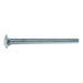 1/4"-20 x 3-1/2" Zinc Plated Grade 2 / A307 Steel Coarse Thread Carriage Bolts