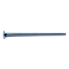 1/4"-20 x 5-1/2" Zinc Plated Grade 2 / A307 Steel Coarse Thread Carriage Bolts