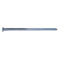 3/8" x 12" Zinc Plated Grade 2 / A307 Steel Hex Head Lag Screws