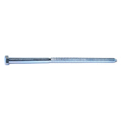 1/2" x 12" Zinc Plated Grade 2 / A307 Steel Hex Head Lag Screws