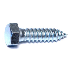 3/4" x 3" Zinc Plated Grade 2 / A307 Steel Hex Head Lag Screws