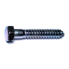 3/4" x 4-1/2" Zinc Plated Grade 2 / A307 Steel Hex Head Lag Screws