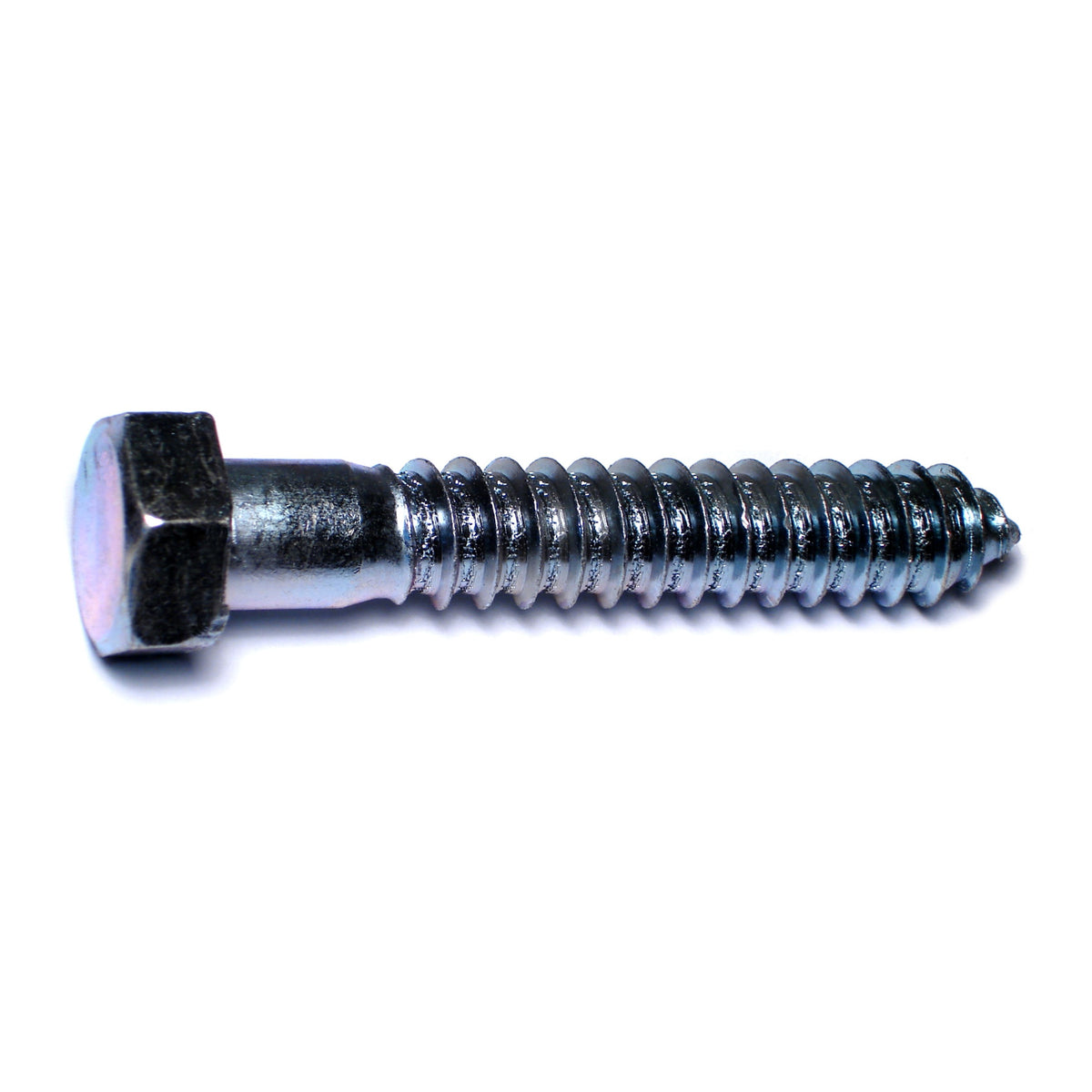 3/4" x 4-1/2" Zinc Plated Grade 2 / A307 Steel Hex Head Lag Screws