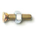 1/2"-13 x 2-1/4" Zinc Plated Grade 8 Steel Coarse Thread Repair Head Plow Bolts