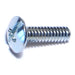 #6-32 x 1/2" Zinc Plated Steel Coarse Thread Combo Truss Head Machine Screws